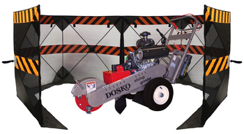 Składana bariera bezpieczeństwa