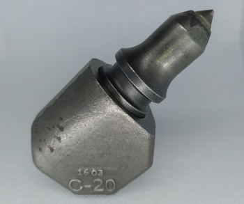 Gniazdo obsada noża C-21 + Ząb nóż styczno-obrotowy C-21