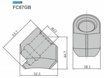Gniazdo obsada noża FC87GB bit holder